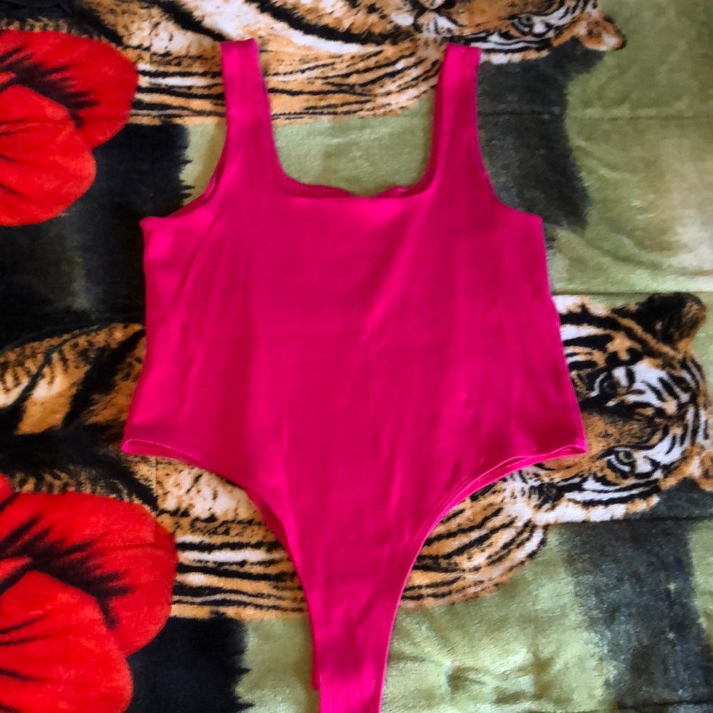 Vibrant Pink Bodysuit